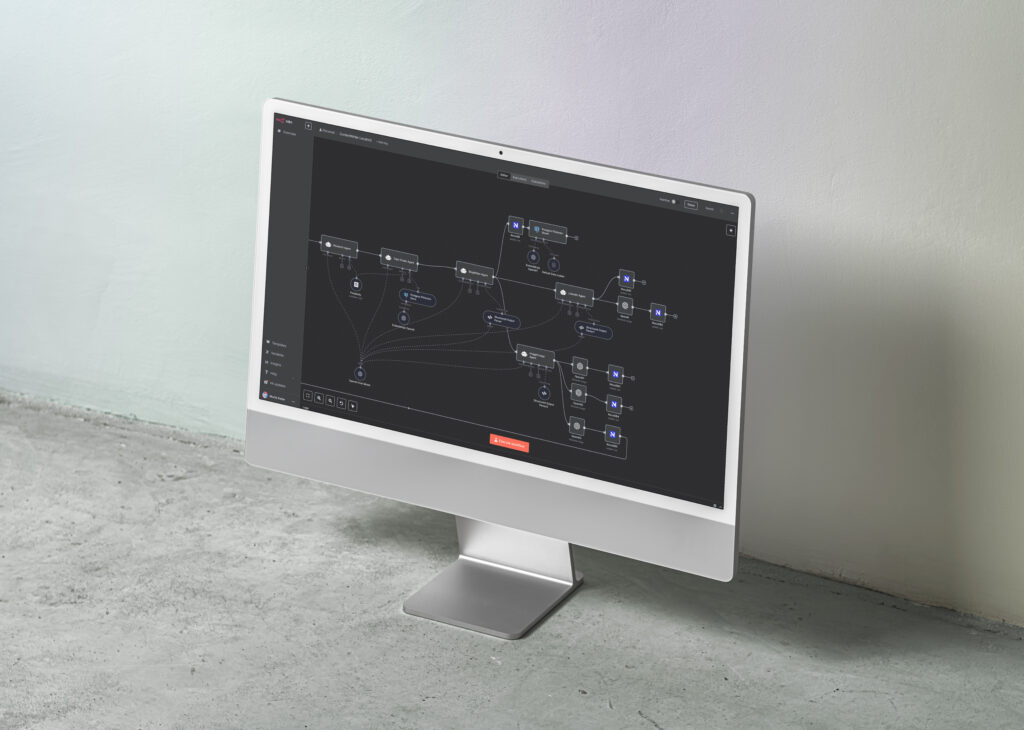 n8n mockup