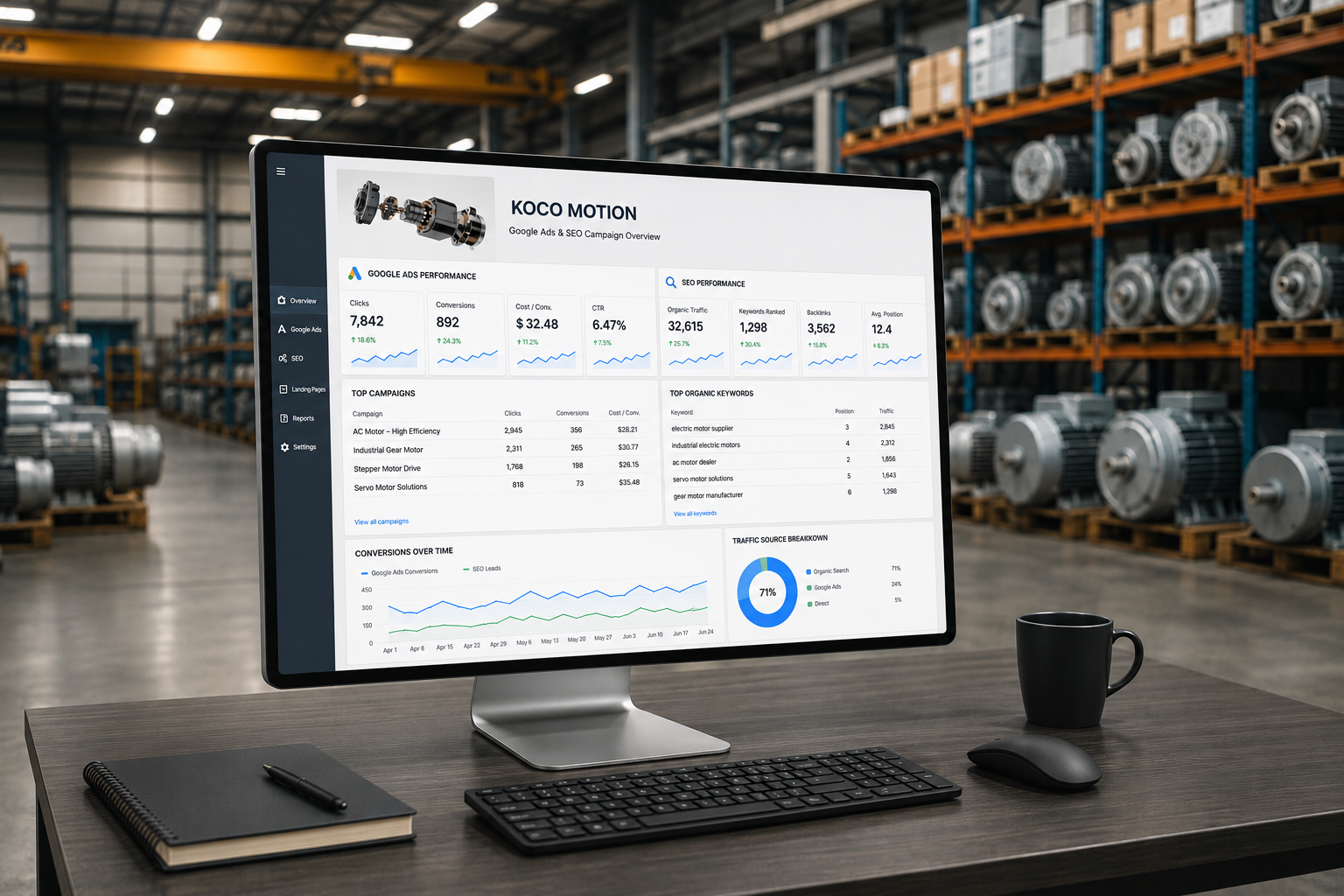 Kocomotion SEO und Marketing campaign