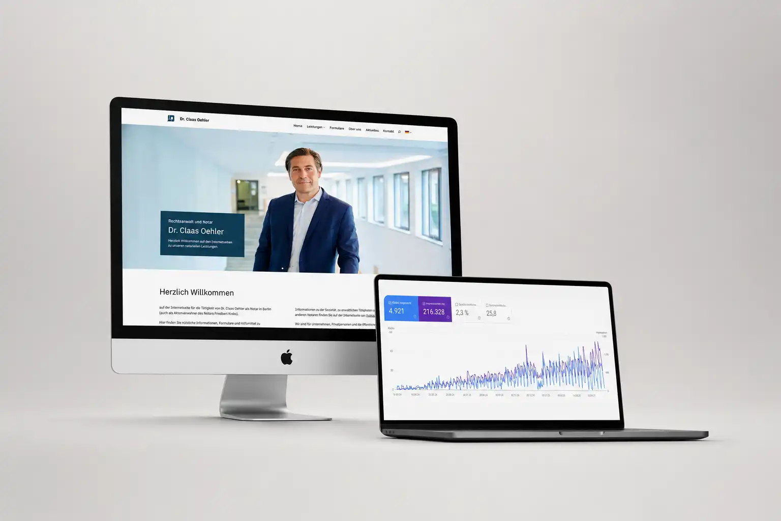 Notary Dr. Claas Öhler: Targeted Local SEO Strategy for More Visibility and Clients in Berlin 5 Notar claas-oehler marketing