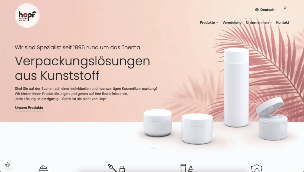 Hopf Packaging: Messbare B2B-Marketingkampagnen mit LinkedIn und Google Ads 6 hopf packaging 02