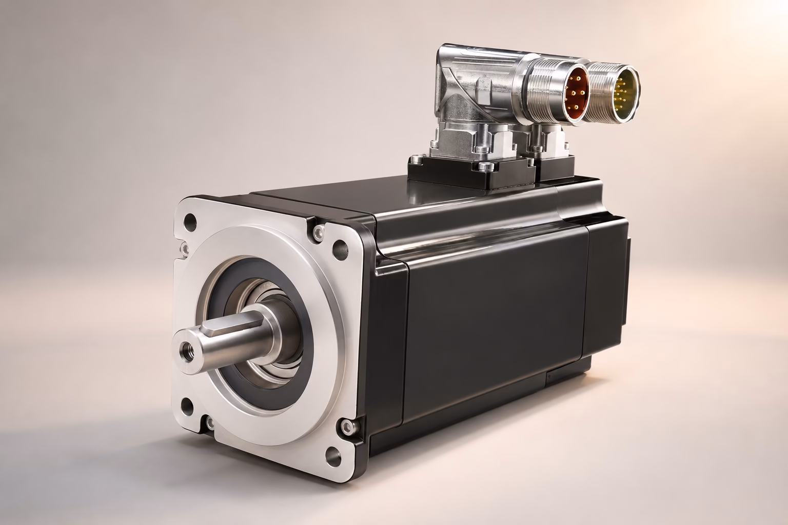Industrie-Webdesign für B2B-Websites 16 Elektromotor Servo DC Brushless DC Servo Motor mit integriertem Quergetriebe